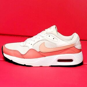 Nike Air Max SC Soft Pink Crimson Womens Trainer Shoes #CW4554-600 size 6